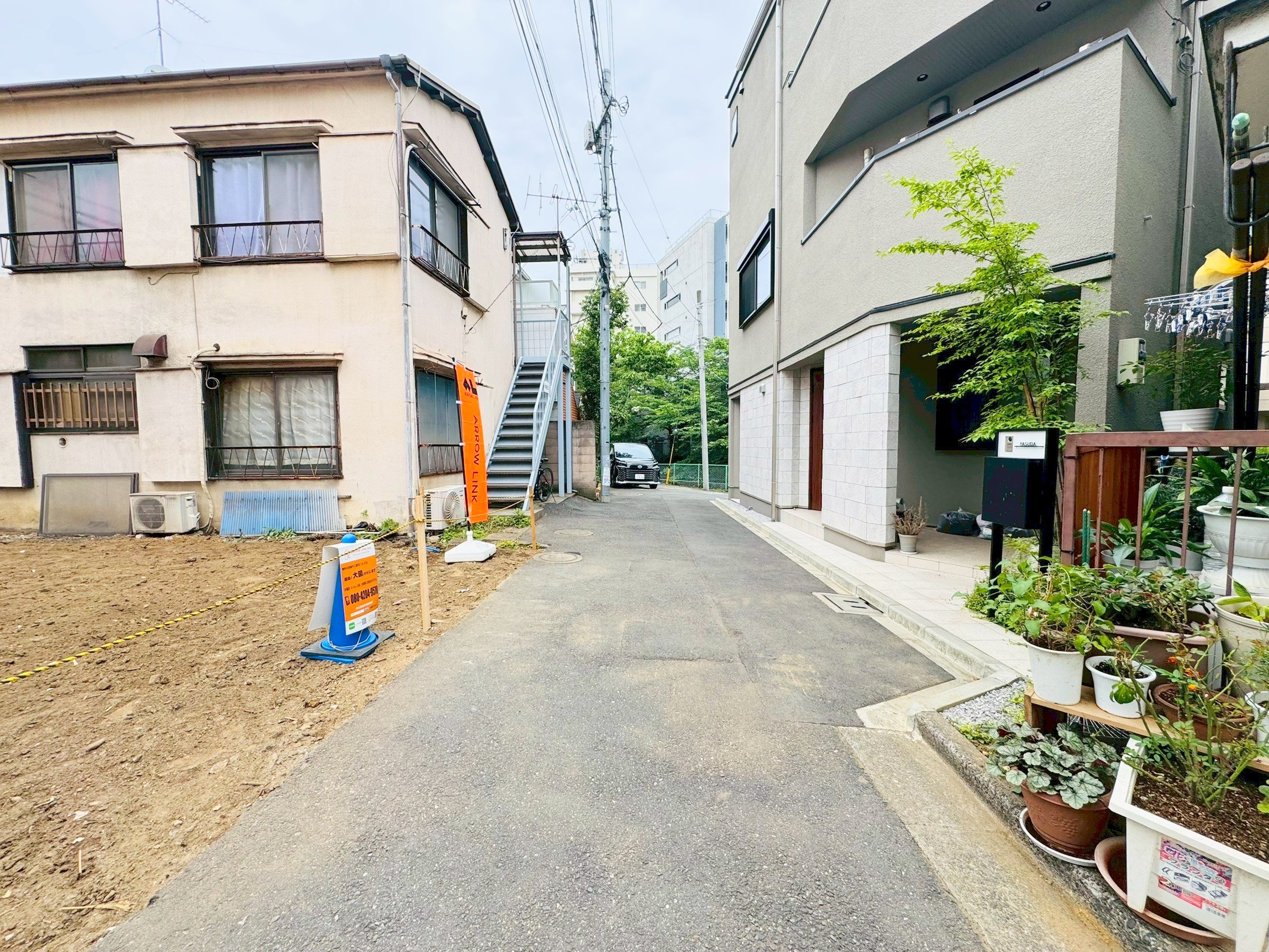 新宿区中落合1丁目　建築条件付き売地