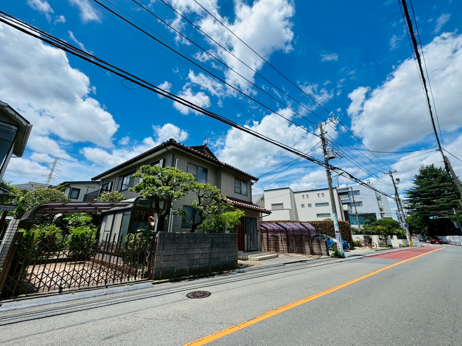 世田谷区成城8丁目／建築条件なし売地／19000万
