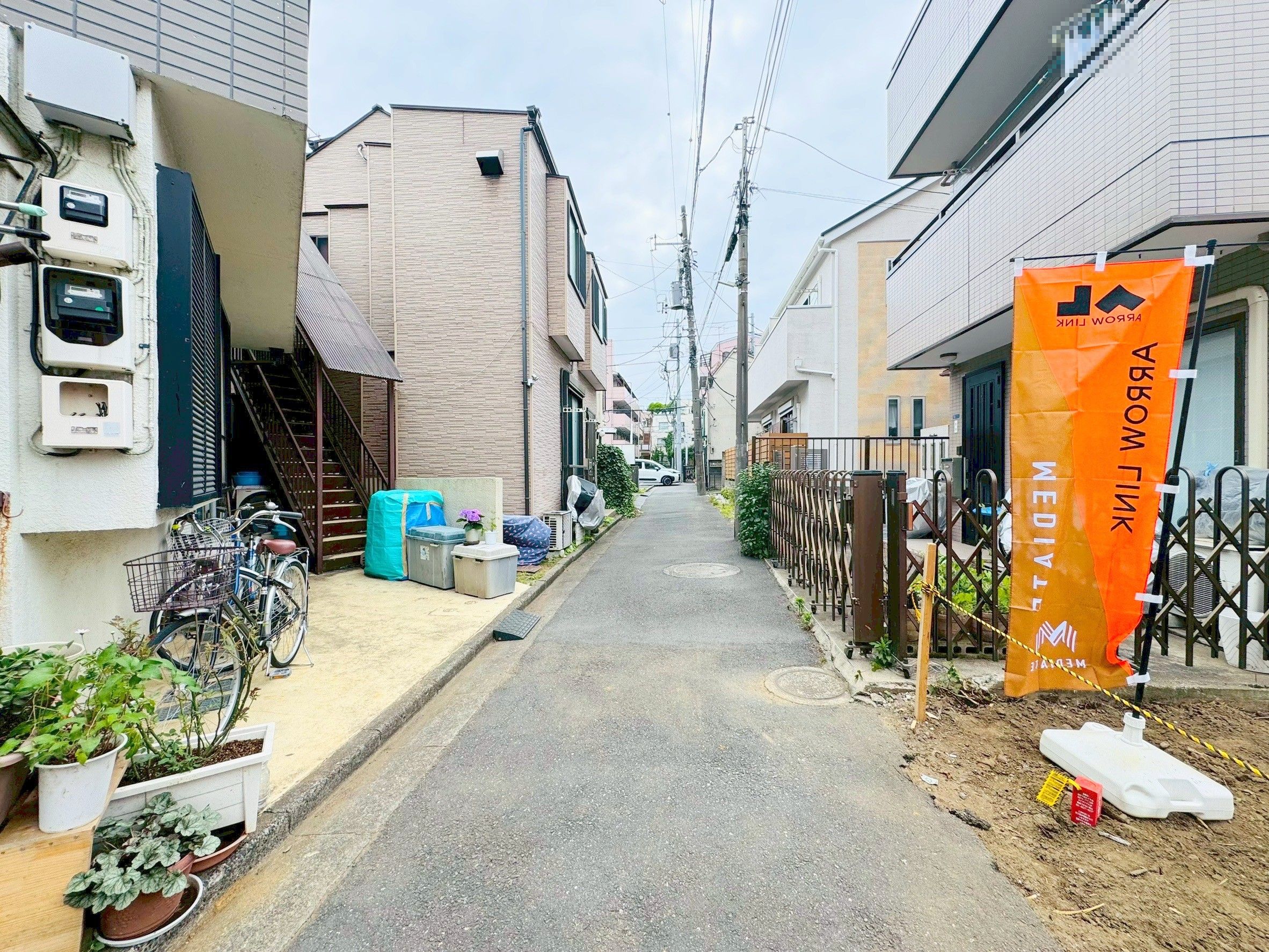 新宿区中落合1丁目　建築条件付き売地