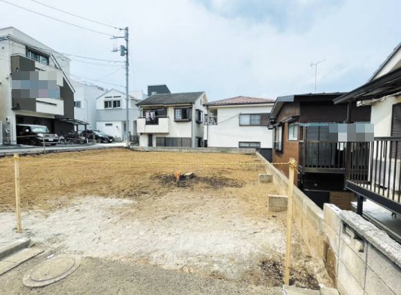 板橋区赤塚1丁目／建築条件なし売地／6000万