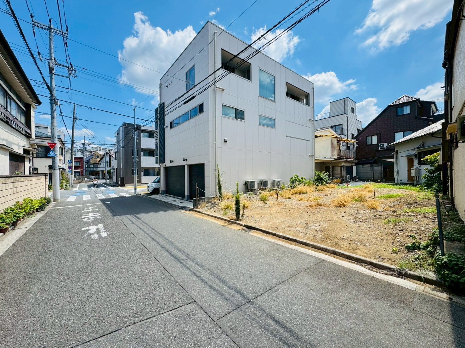 板橋区常盤台3丁目／建築条件なし売地／6650万