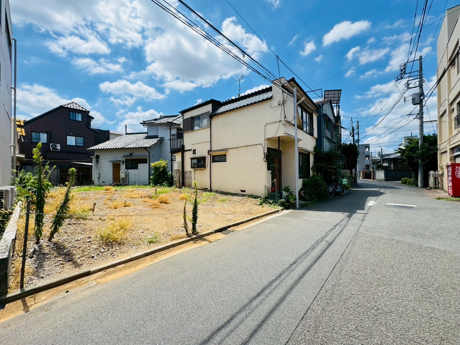 板橋区常盤台3丁目／建築条件なし売地／6650万