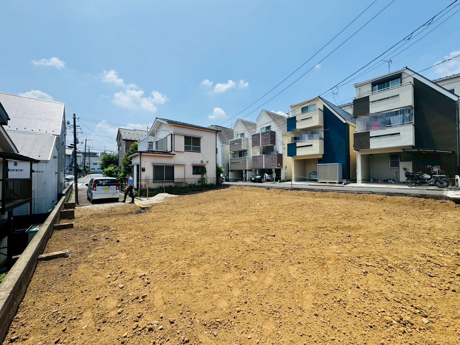 板橋区赤塚1丁目／建築条件なし売地／6000万