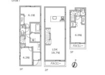 杉並区本天沼２丁目 新築一戸建て A号棟