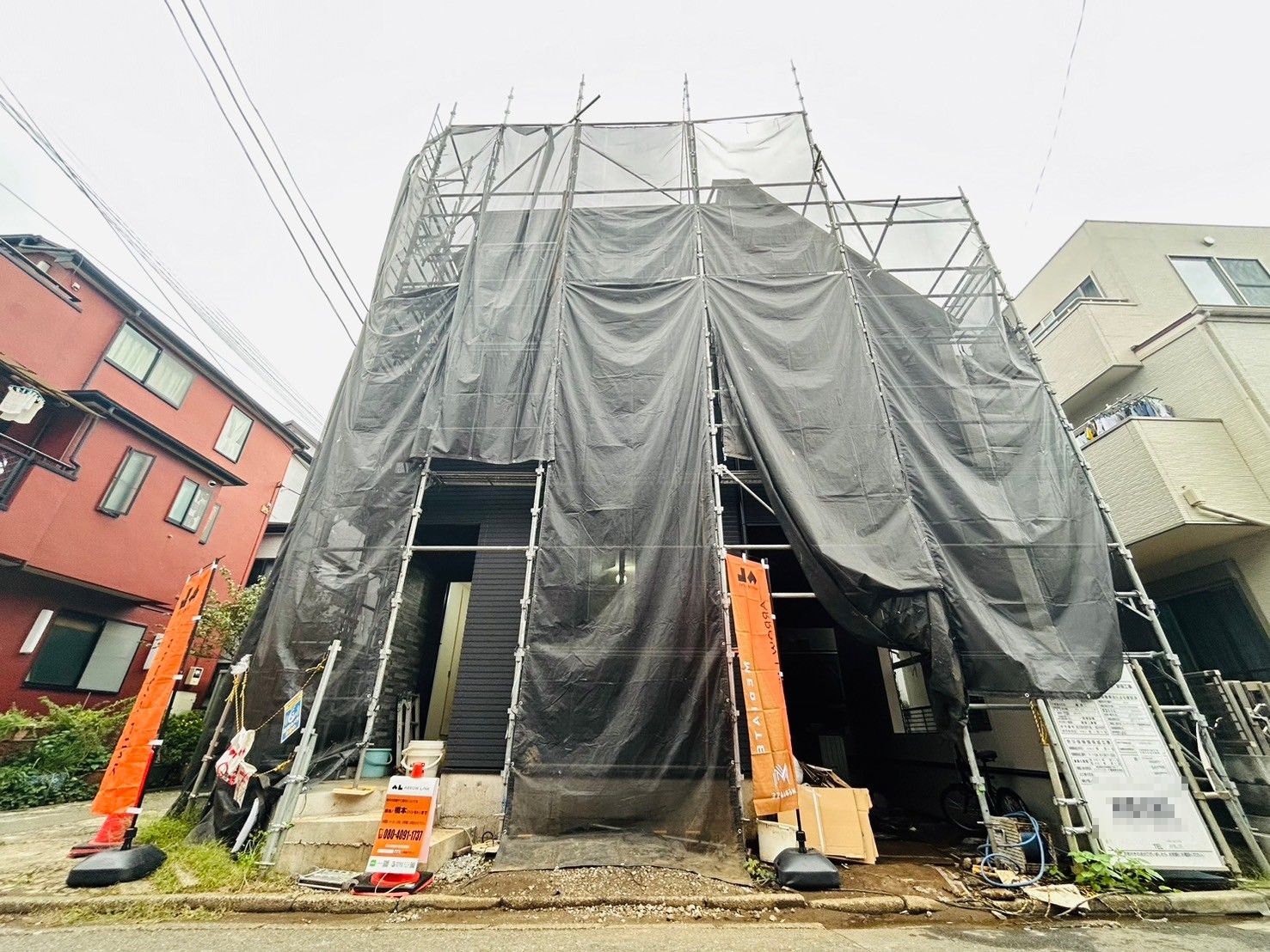 中野区上高田3丁目　新築一戸建て