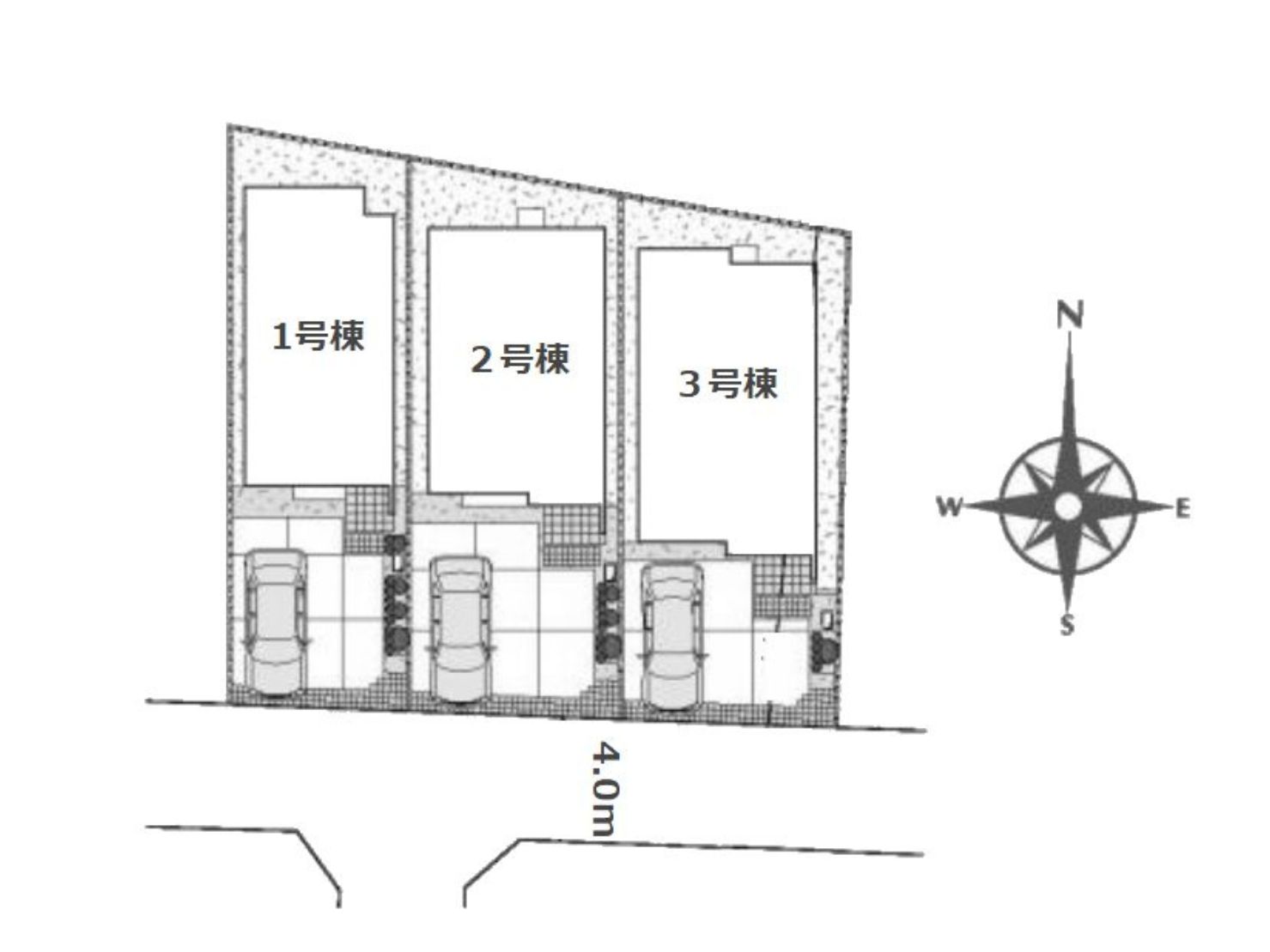 世田谷区祖師谷５丁目　新築一戸建て　全3棟　２号棟