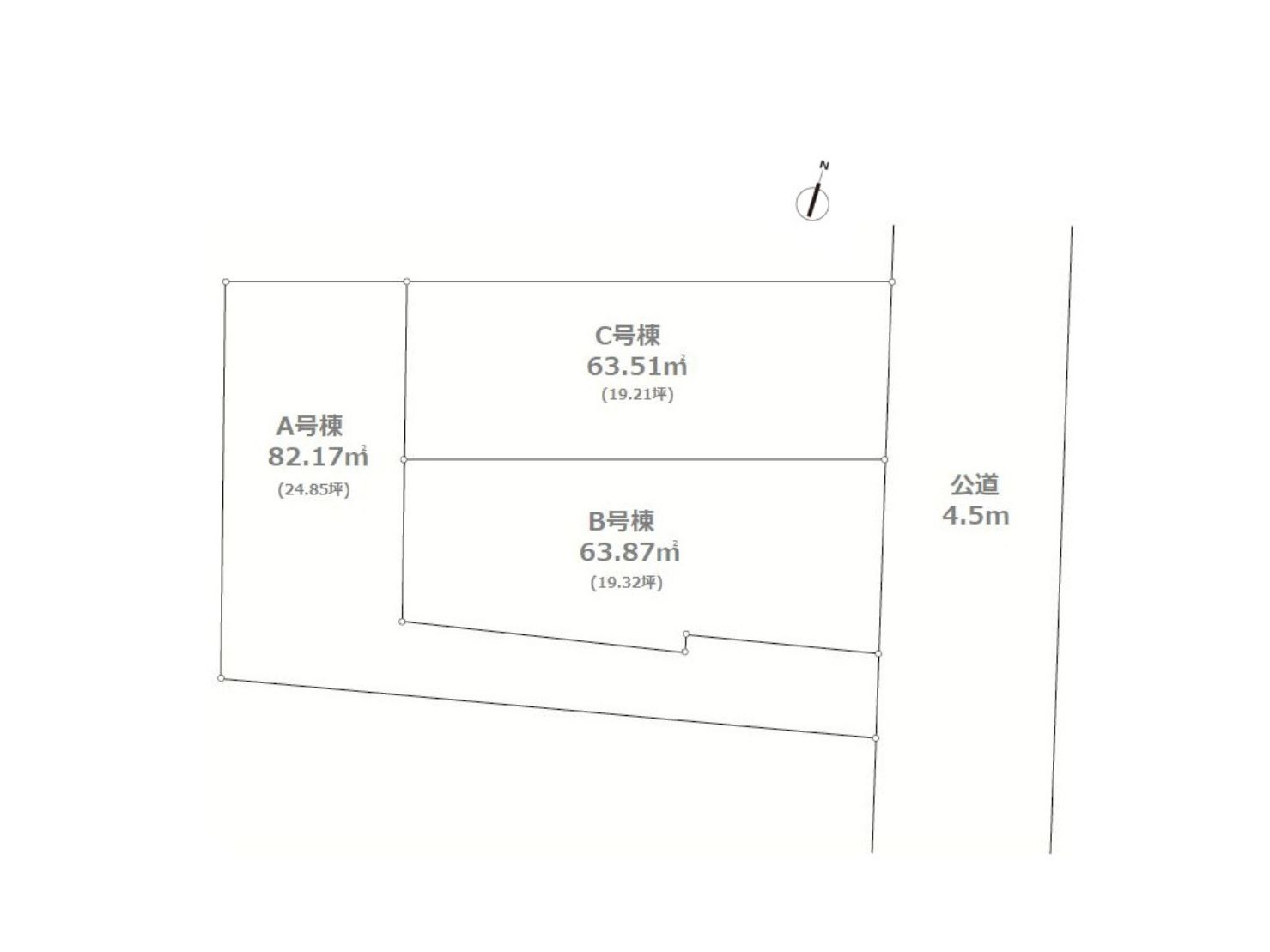 杉並区本天沼２丁目　新築一戸建て　A号棟